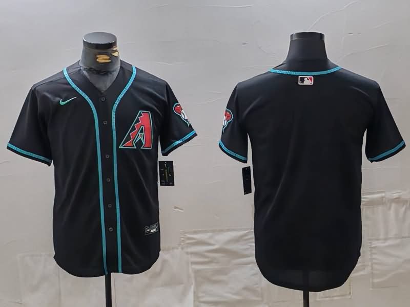 Arizona Diamondbacks Black MLB Jersey 03