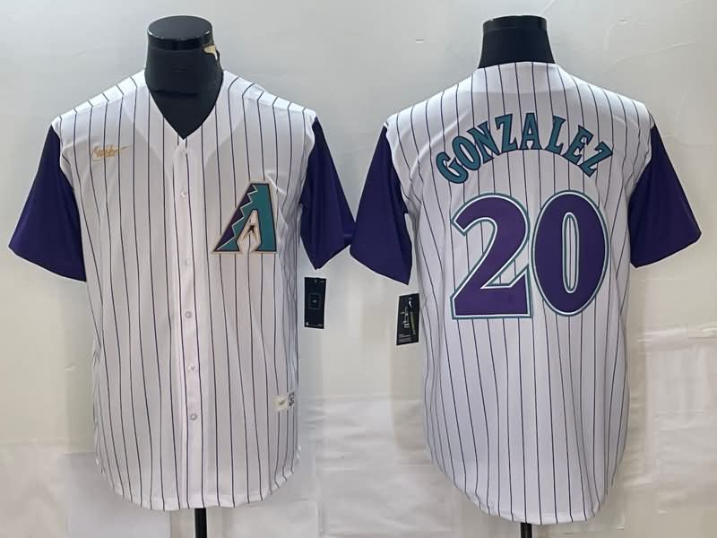 Arizona Diamondbacks White Cooperstown Collection MLB Jersey