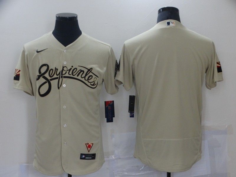 Arizona Diamondbacks Cream Elite MLB Jersey