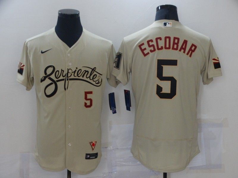 Arizona Diamondbacks Cream Elite MLB Jersey