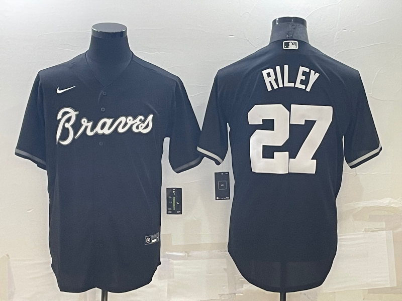 Atlanta Braves Black MLB Jersey