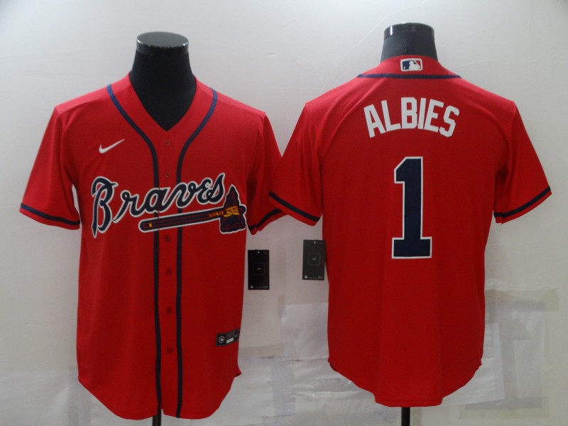 Atlanta Braves Red MLB Jersey