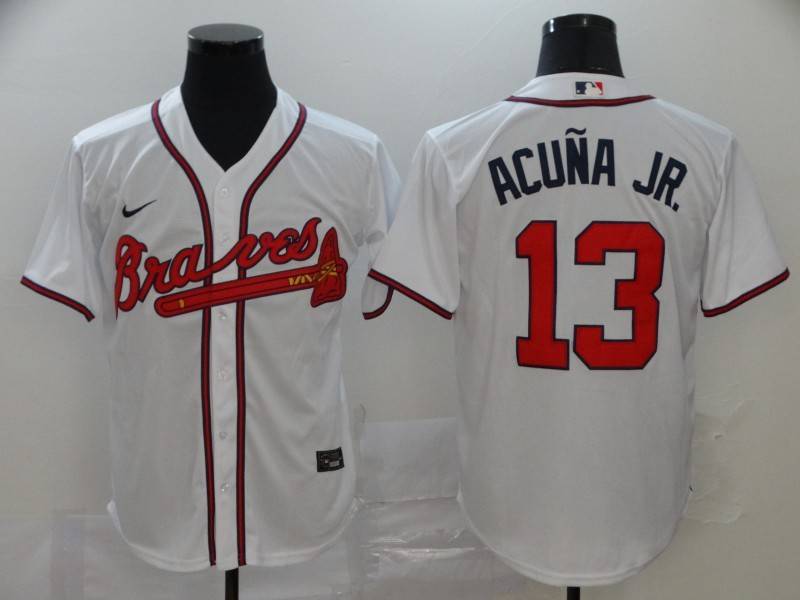 Atlanta Braves White MLB Jersey