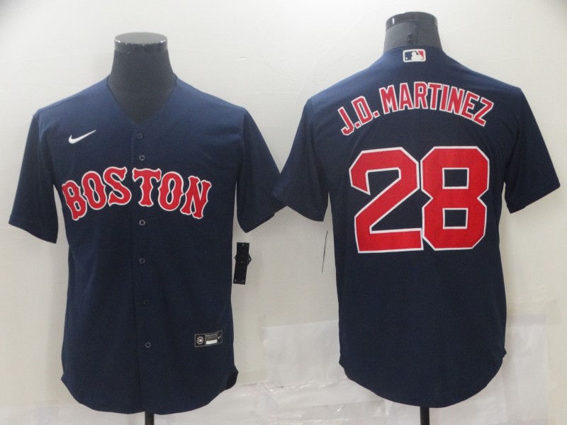 Boston Red Sox Dark Blue MLB Jersey