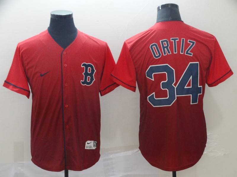 Boston Red Sox Red Fashion MLB Jersey