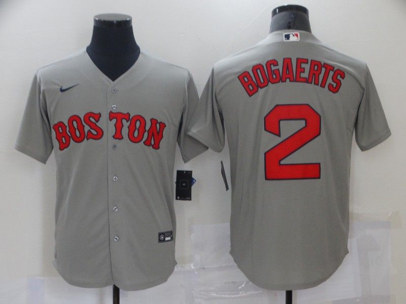 Boston Red Sox Grey MLB Jersey