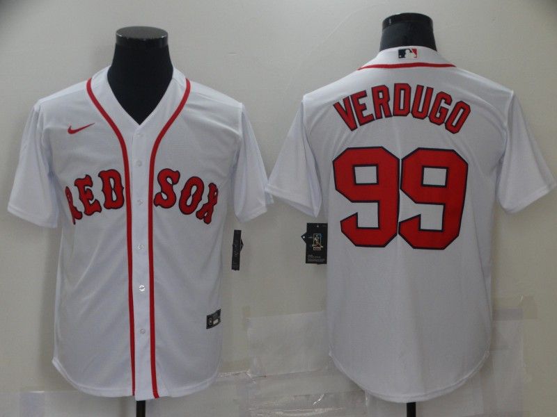 Boston Red Sox White MLB Jersey