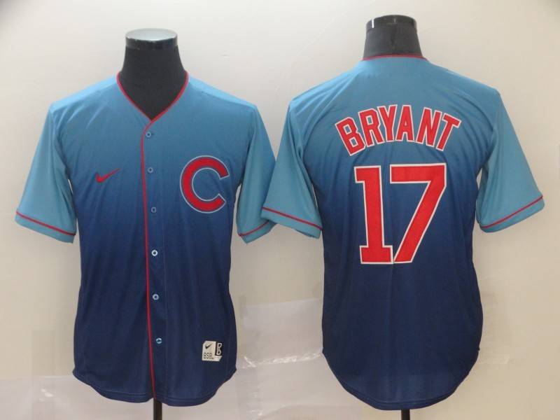 Chicago Cubs Blue Fashion MLB Jersey