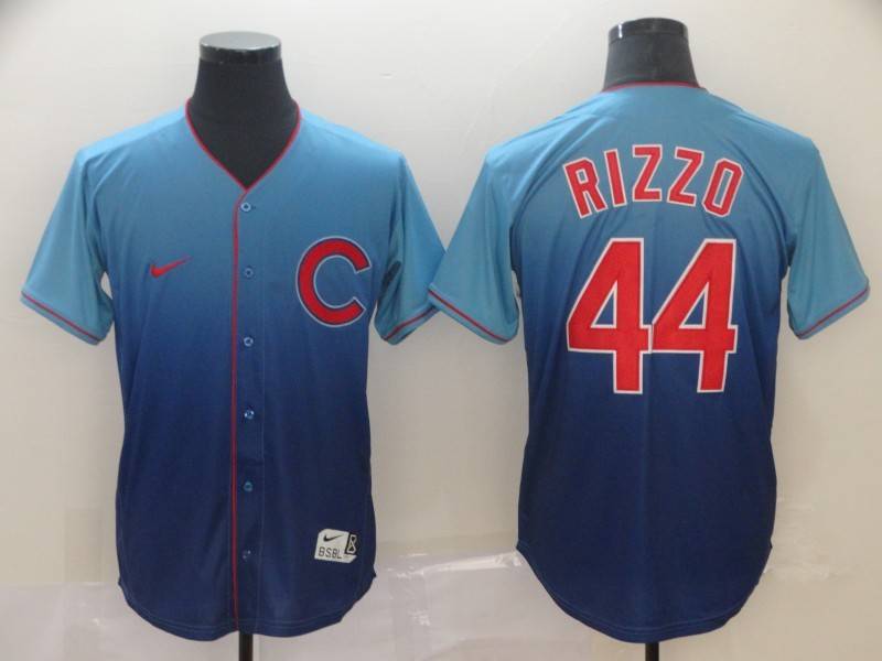 Chicago Cubs Blue Fashion MLB Jersey