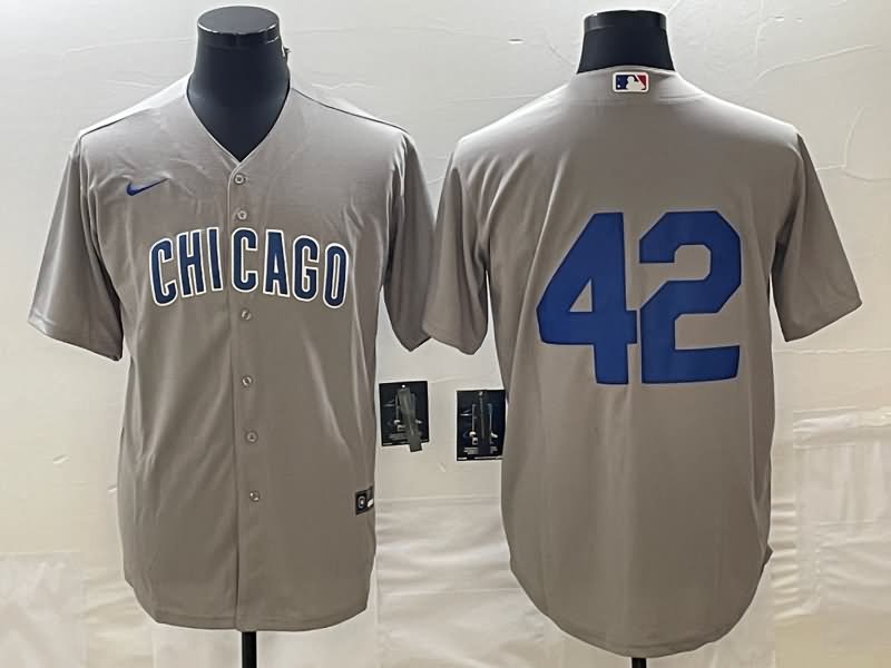 Chicago Cubs Grey MLB Jersey