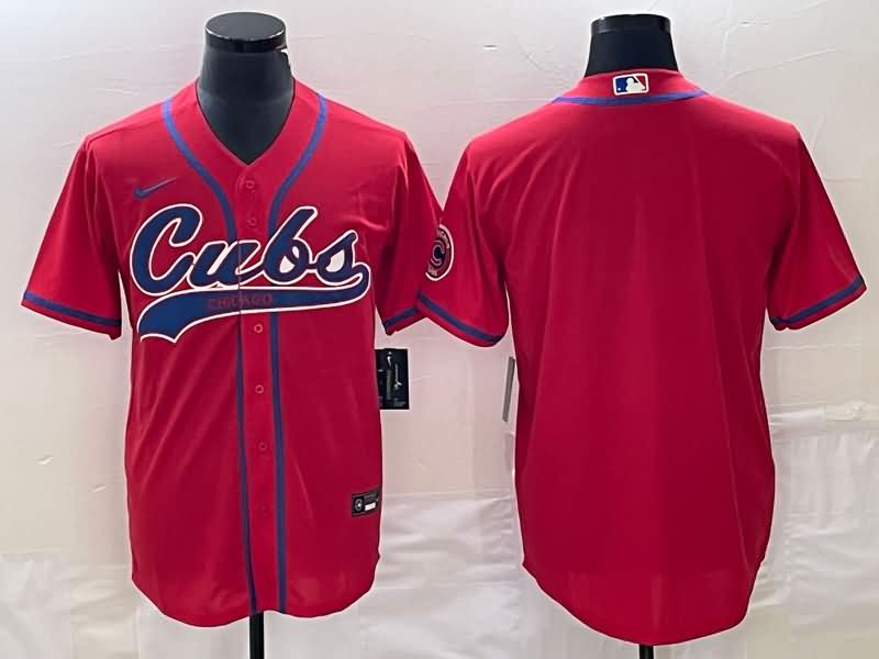 Chicago Cubs Red MLB Jersey