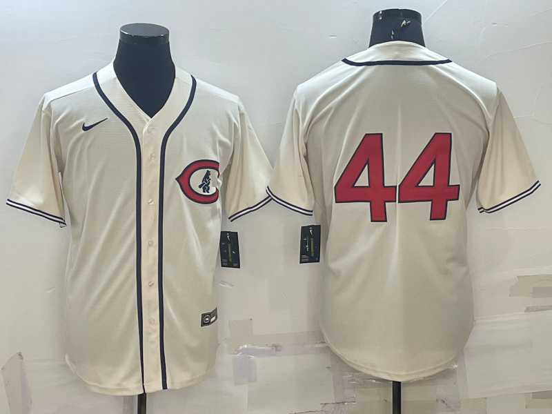 Chicago Cubs Cream Retro MLB Jersey