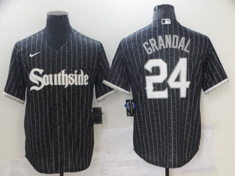 Chicago White Sox Black MLB Jersey