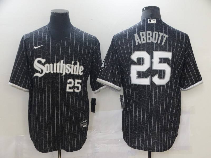 Chicago White Sox Black MLB Jersey