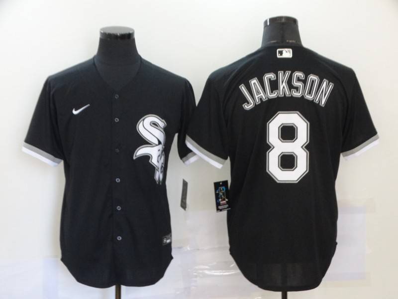 Chicago White Sox Black MLB Jersey 02