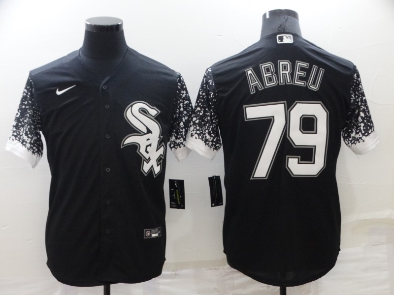 Chicago White Sox Black MLB Jersey 03