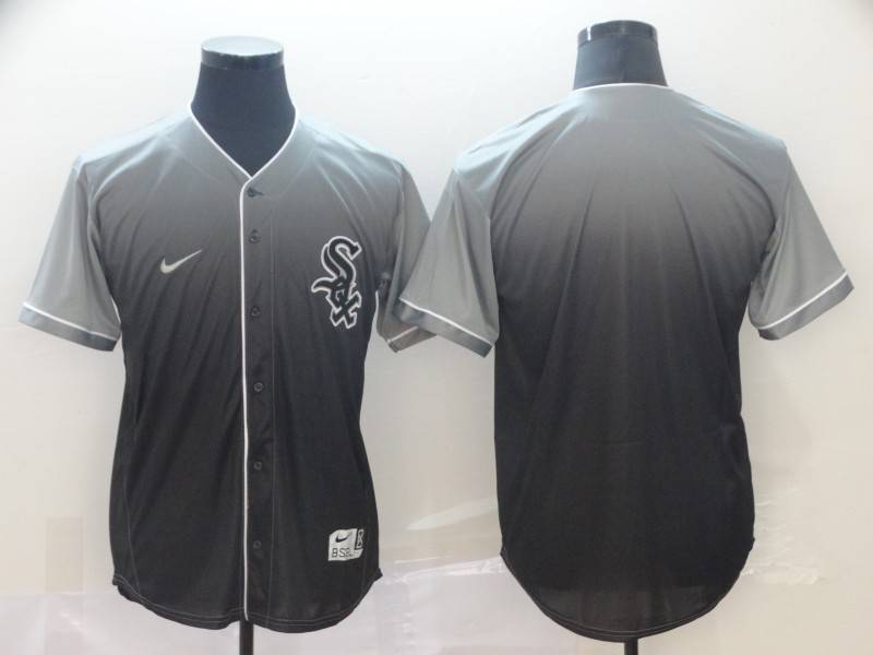 Chicago White Sox Grey Fashion MLB Jersey