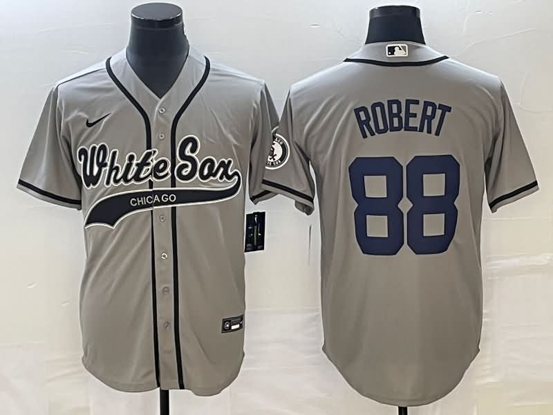 Chicago White Sox Grey MLB Jersey 02