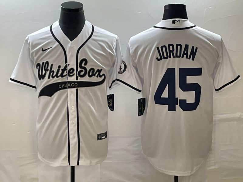 Chicago White Sox White MLB Jersey 03