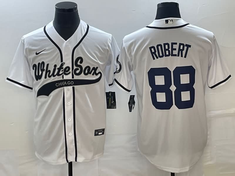 Chicago White Sox White MLB Jersey 03