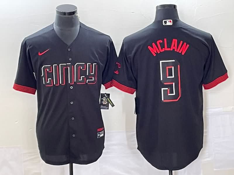 Cincinnati Reds Black MLB Jersey