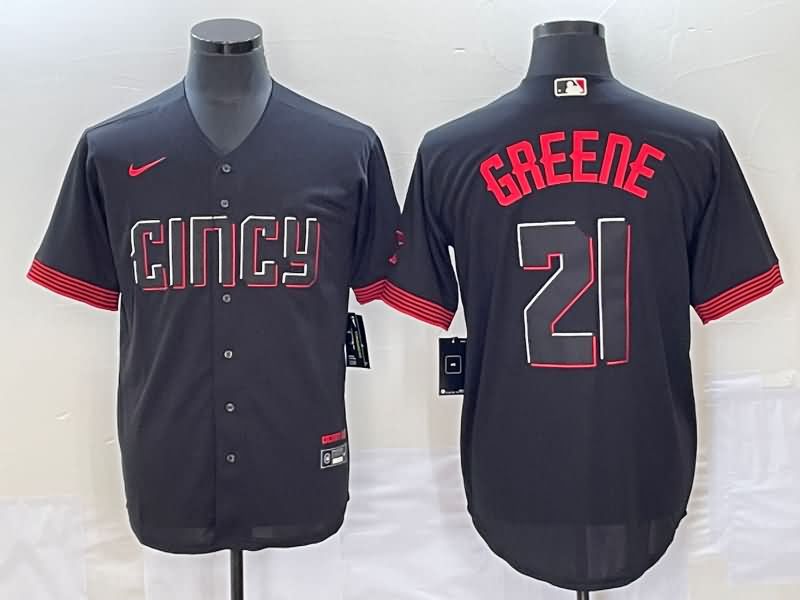 Cincinnati Reds Black MLB Jersey