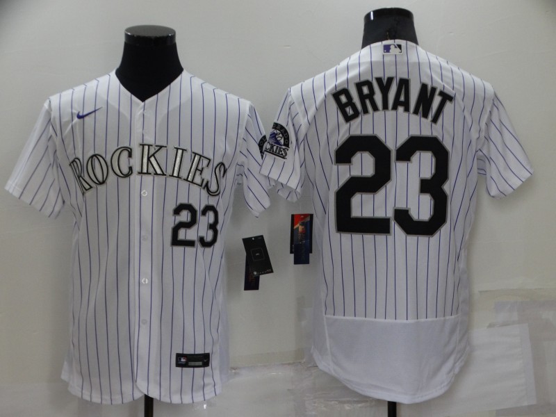 Colorado Rockies White Elite MLB Jersey