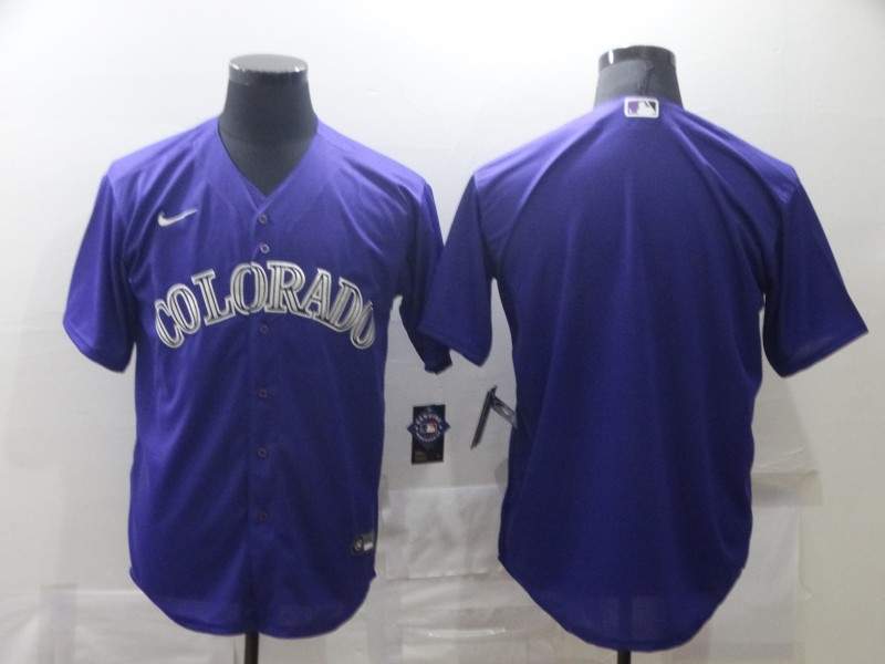 Colorado Rockies Purple MLB Jersey