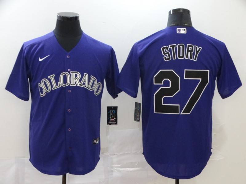 Colorado Rockies Purple MLB Jersey