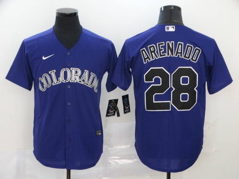 Colorado Rockies Purple MLB Jersey