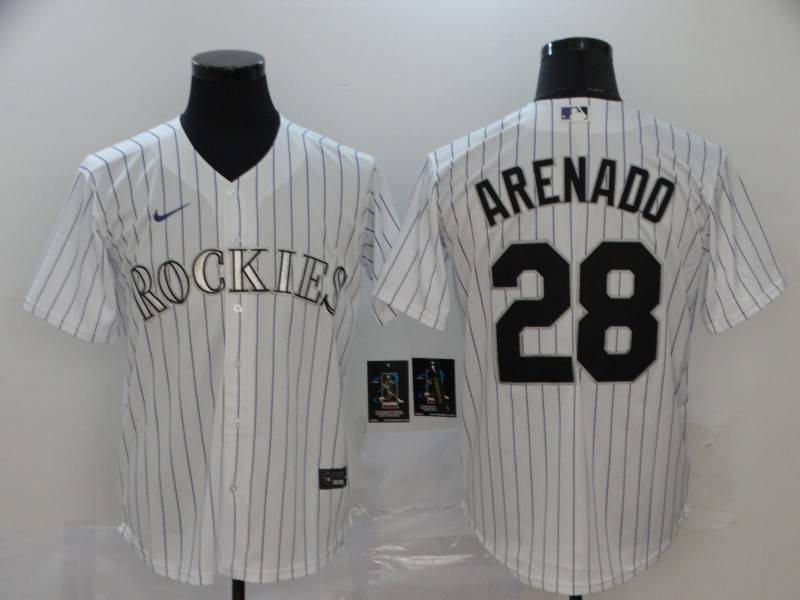 Colorado Rockies White MLB Jersey