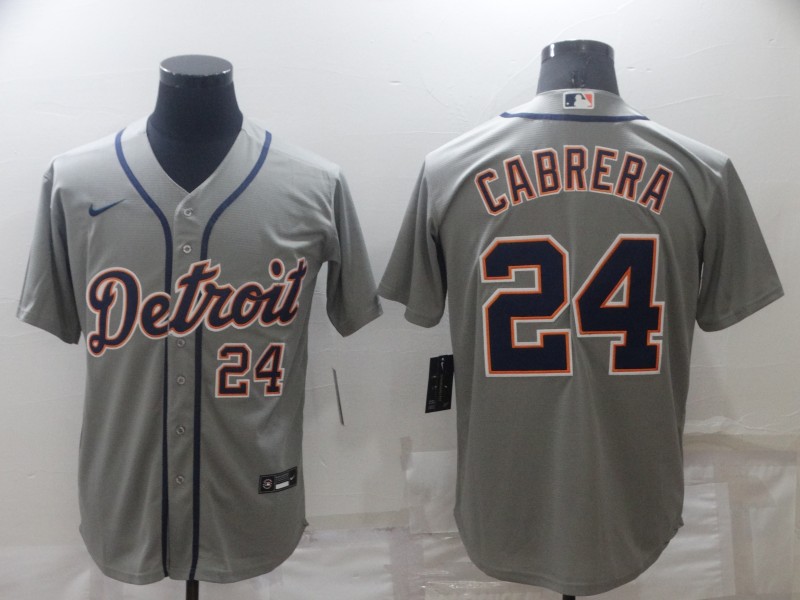 Detroit Tigers Grey MLB Jersey