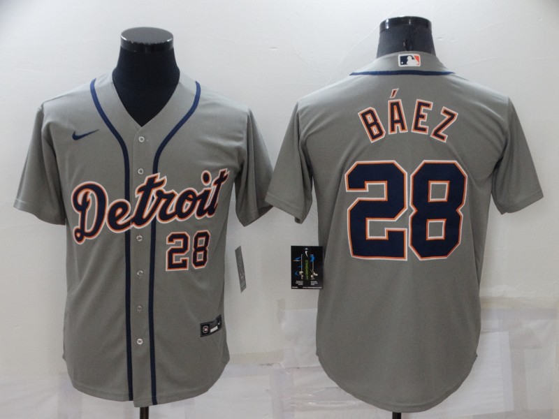 Detroit Tigers Grey MLB Jersey