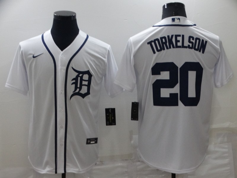 Detroit Tigers White MLB Jersey