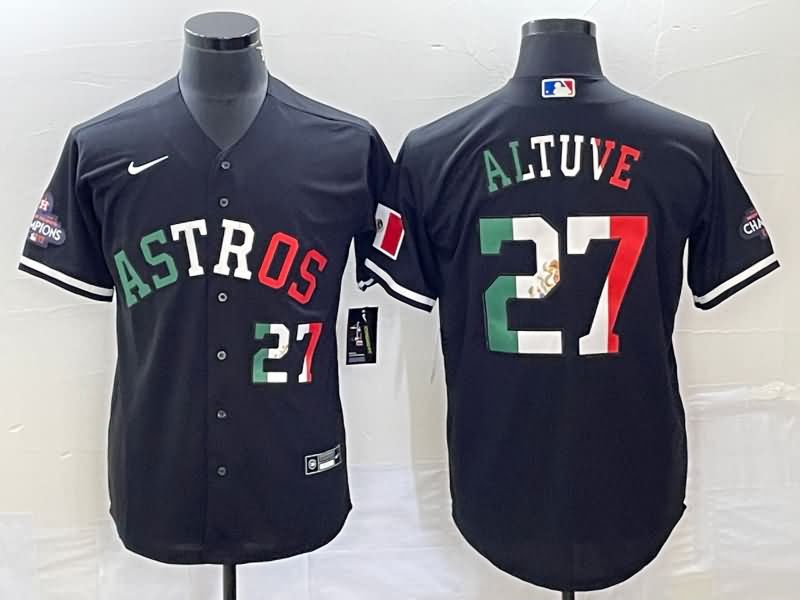 Houston Astros Black MLB Jersey 04