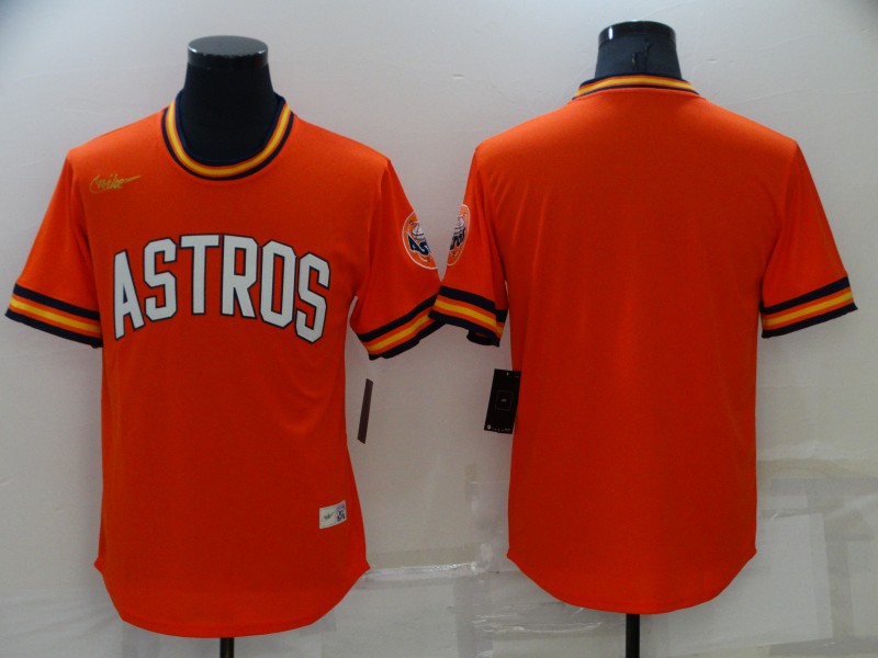 Houston Astros Orange Cooperstown Collection MLB Jersey