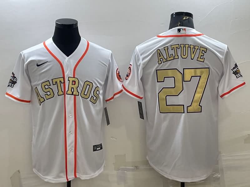 Houston Astros White Champion MLB Jersey