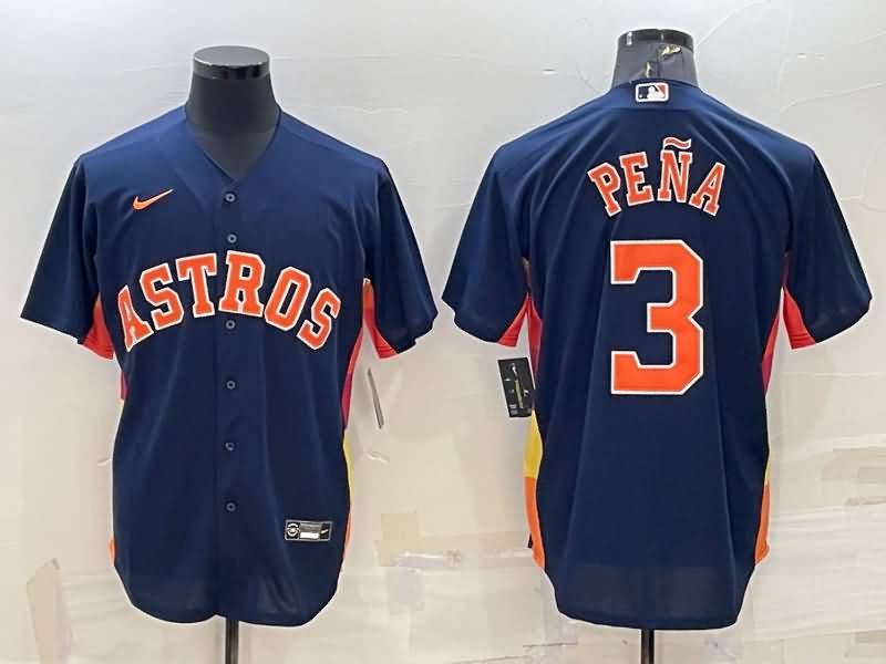 Houston Astros Dark Blue MLB Jersey