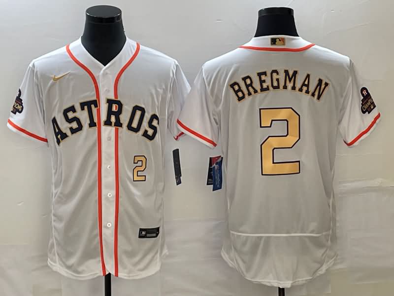 Houston Astros White Champion Elite MLB Jersey