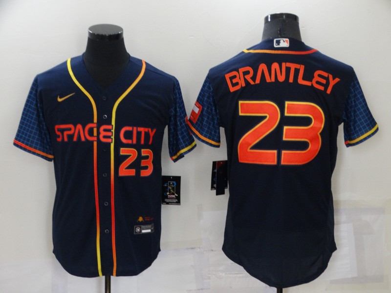 Houston Astros Dark Blue Elite MLB Jersey