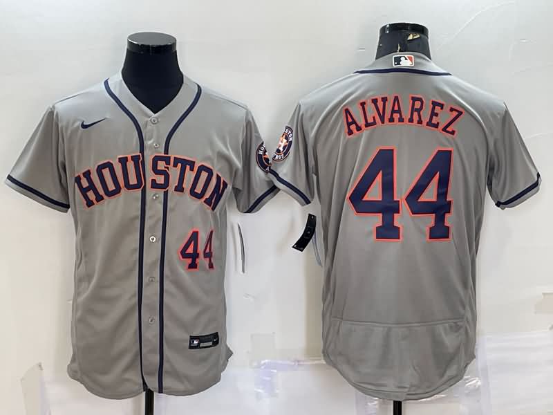 Houston Astros Grey Elite MLB Jersey