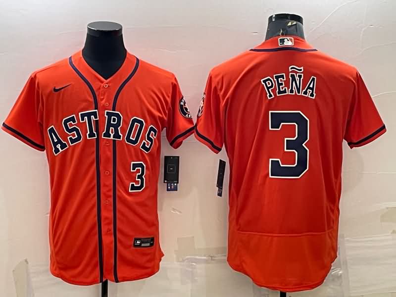 Houston Astros Orange Elite MLB Jersey