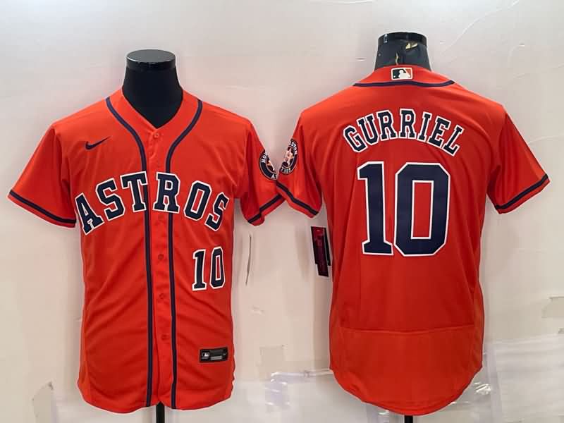 Houston Astros Orange Elite MLB Jersey