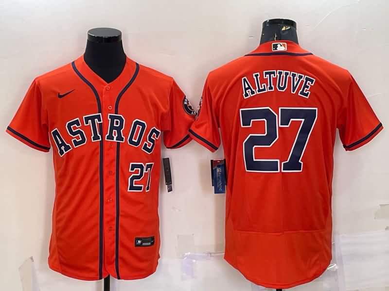 Houston Astros Orange Elite MLB Jersey