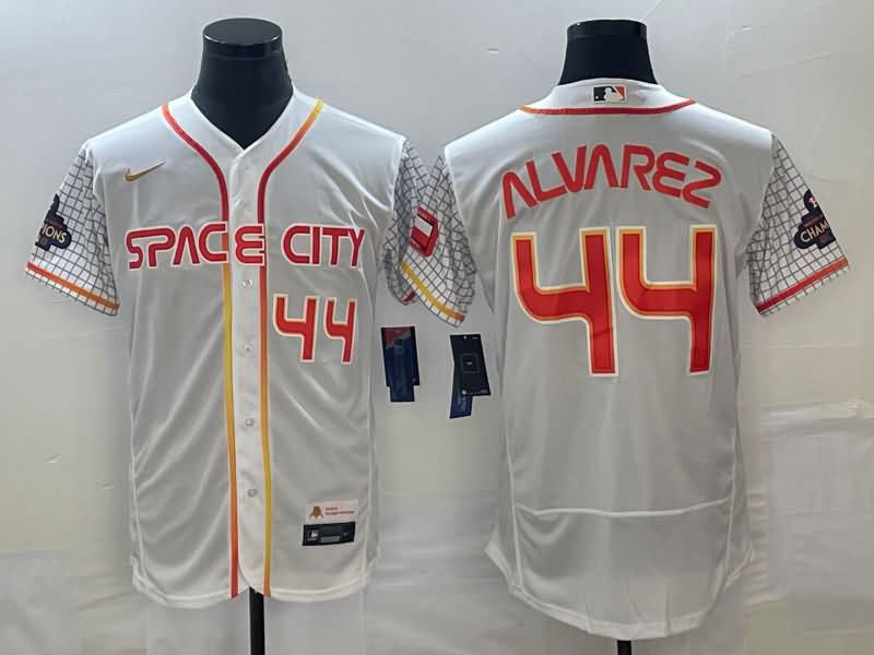 Houston Astros White Elite MLB Jersey 02