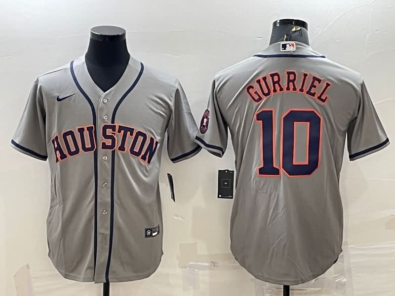Houston Astros Grey MLB Jersey