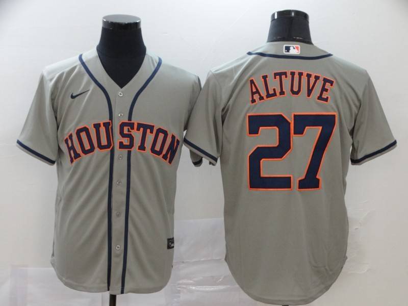 Houston Astros Grey MLB Jersey