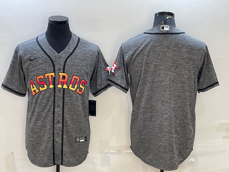 Houston Astros Grey MLB Jersey 02