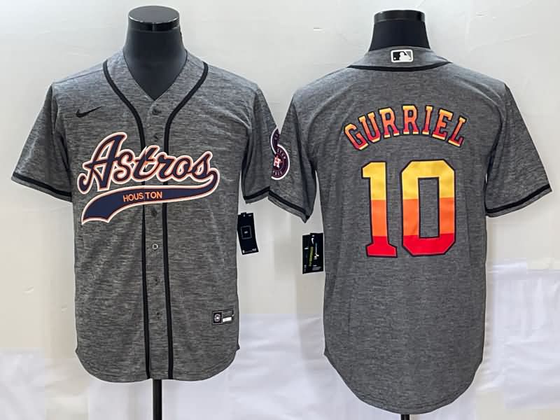 Houston Astros Grey MLB Jersey 04