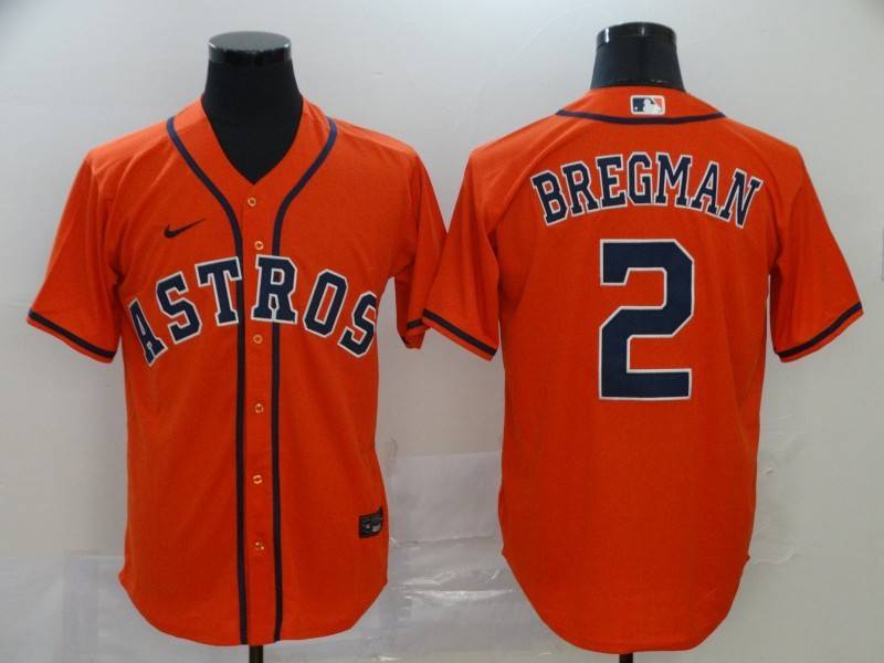 Houston Astros Orange MLB Jersey